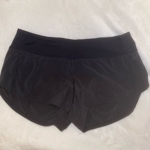 LULULEMON SPEED UP SHORTS BLACK